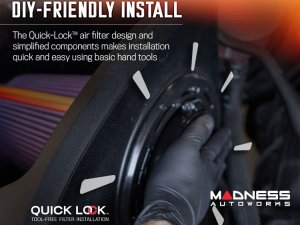 Chevrolet Silverado 1500 Cold Air Intake - NextGen - 5.3L or 6.2L V8 - K&N (14-20) Chevrolet Silverado 1500 Cold Air Intake - NextGen - 5.3L or 6.2L V8 - K&N (14-20)